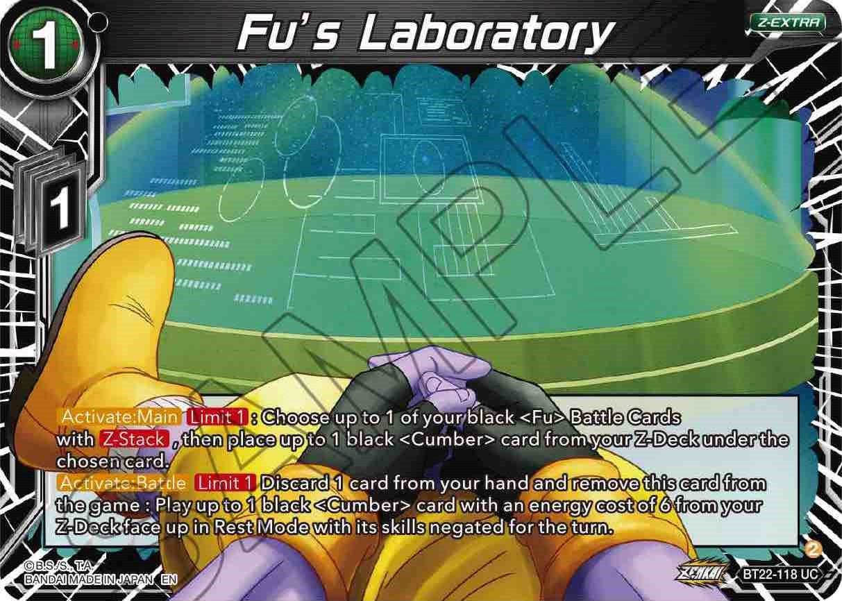Fu's Laboratory (BT22-118) [Critical Blow] | Good Games Adelaide SA