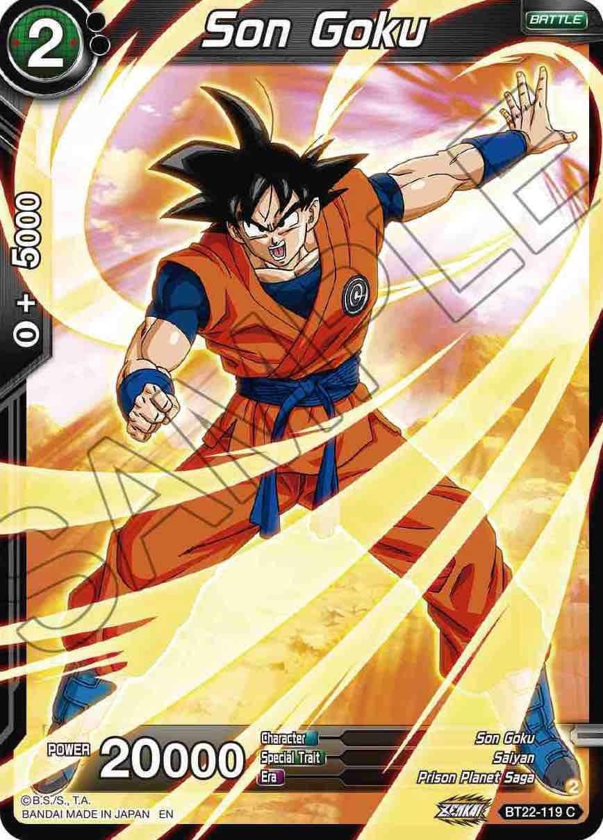 Son Goku (BT22-119) [Critical Blow] | Good Games Adelaide SA