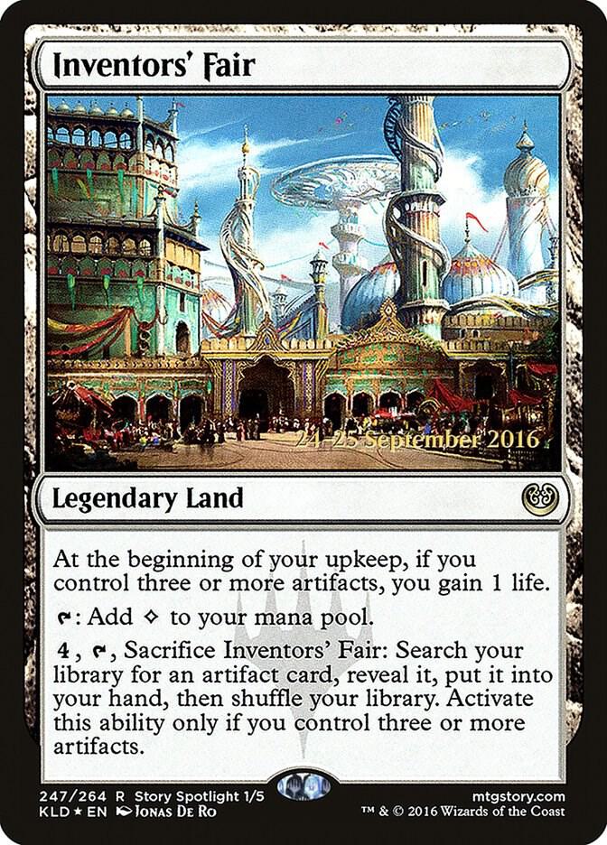 Inventors Fair 247 (Prerelease Cards)  - Foil | Good Games Adelaide SA