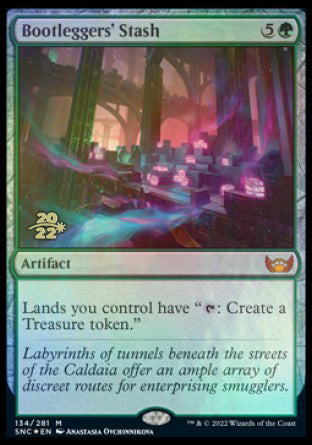 Bootleggers' Stash [Streets of New Capenna Prerelease Promos] | Good Games Adelaide SA