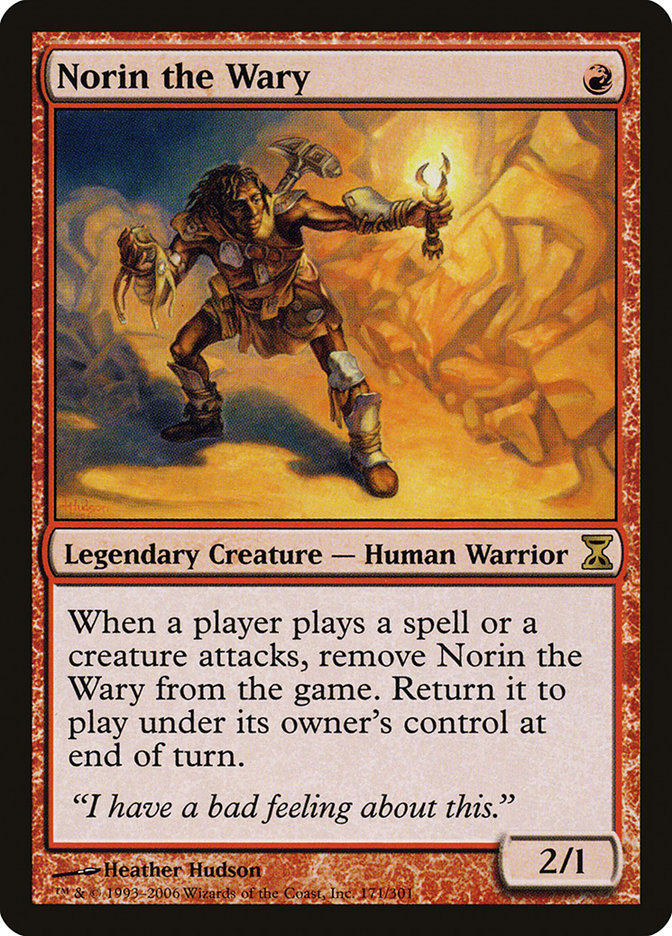 Norin the Wary 171 (Time Spiral)  - Foil | Good Games Adelaide SA