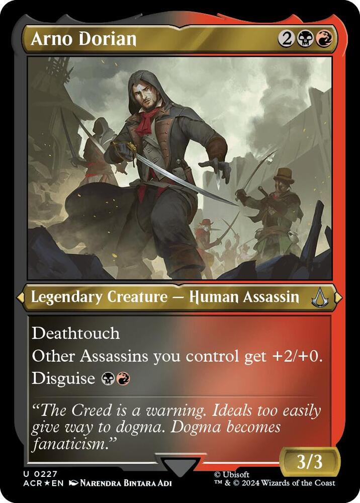 Arno Dorian 227 (Universes Beyond: Assassin's Creed)  - Foil | Good Games Adelaide SA
