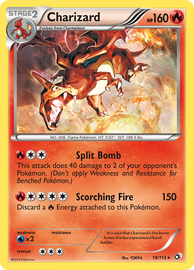 Charizard (19/113) [Black & White: Legendary Treasures] | Good Games Adelaide SA