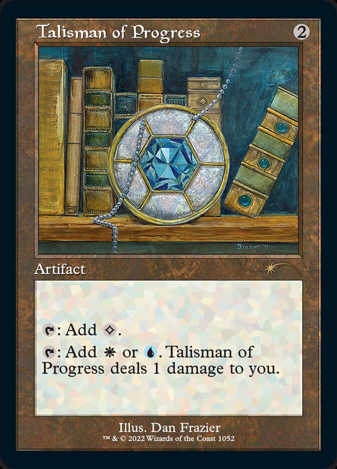 Talisman of Progress (Foil Etched) [Secret Lair Drop Series] | Good Games Adelaide SA