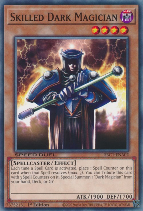 Skilled Dark Magician [SBC1-ENA02] Common | Good Games Adelaide SA