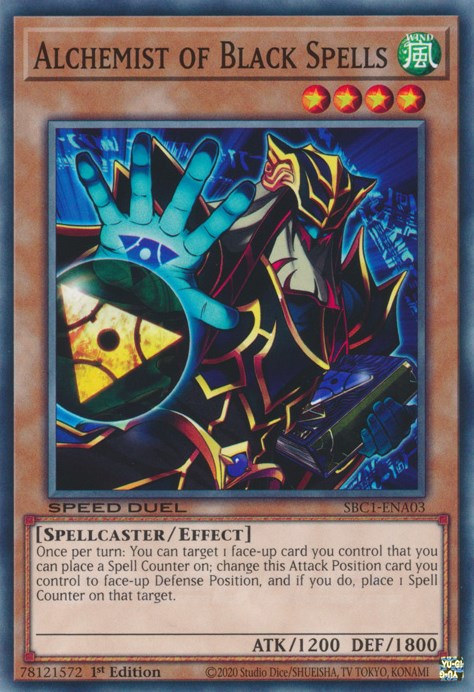 Alchemist of Black Spells [SBC1-ENA03] Common | Good Games Adelaide SA