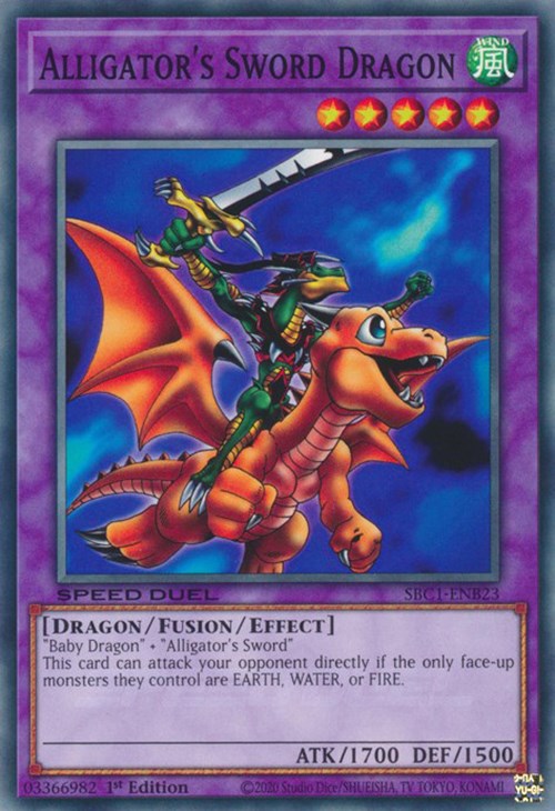 Alligator's Sword Dragon [SBC1-ENB23] Common | Good Games Adelaide SA