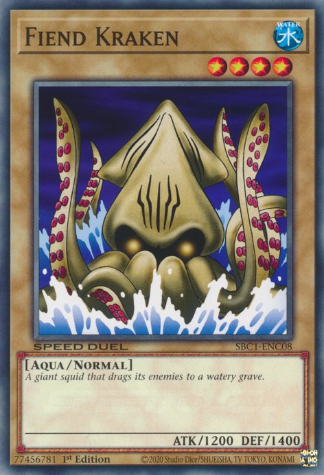 Fiend Kraken [SBC1-ENC08] Common | Good Games Adelaide SA