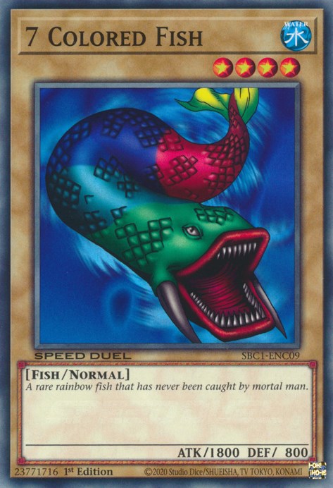7 Colored Fish [SBC1-ENC09] Common | Good Games Adelaide SA