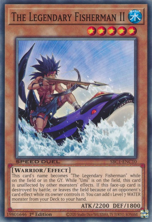 The Legendary Fisherman II [SBC1-ENC10] Common | Good Games Adelaide SA