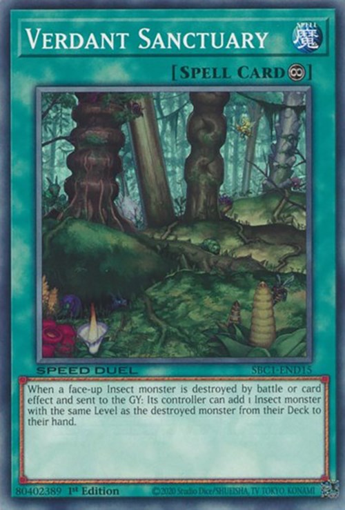 Verdant Sanctuary [SBC1-END15] Common | Good Games Adelaide SA