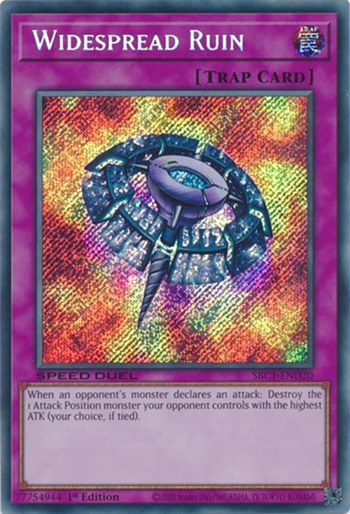 Widespread Ruin [SBC1-END20] Secret Rare | Good Games Adelaide SA