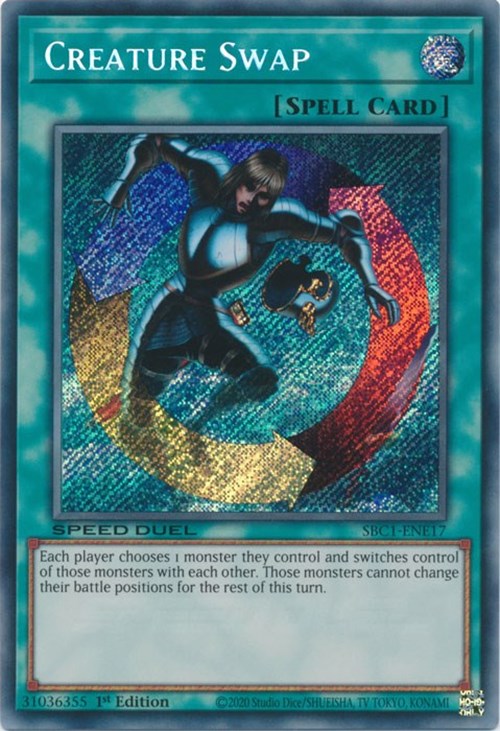 Creature Swap [SBC1-ENE17] Secret Rare | Good Games Adelaide SA
