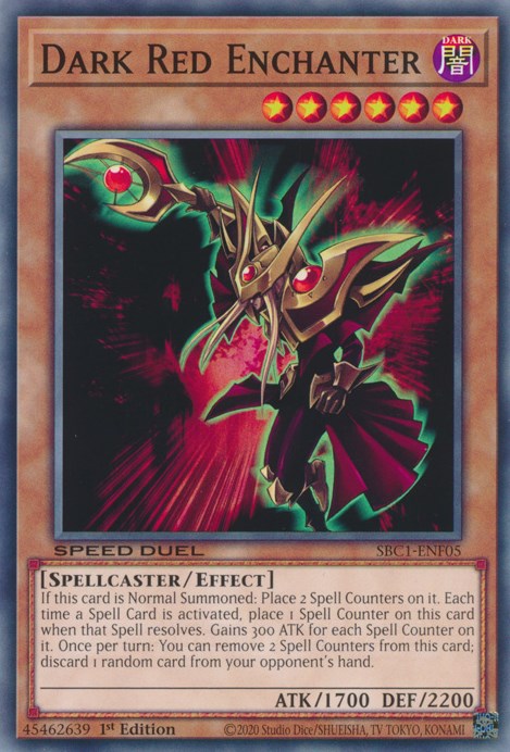 Dark Red Enchanter [SBC1-ENF05] Common | Good Games Adelaide SA