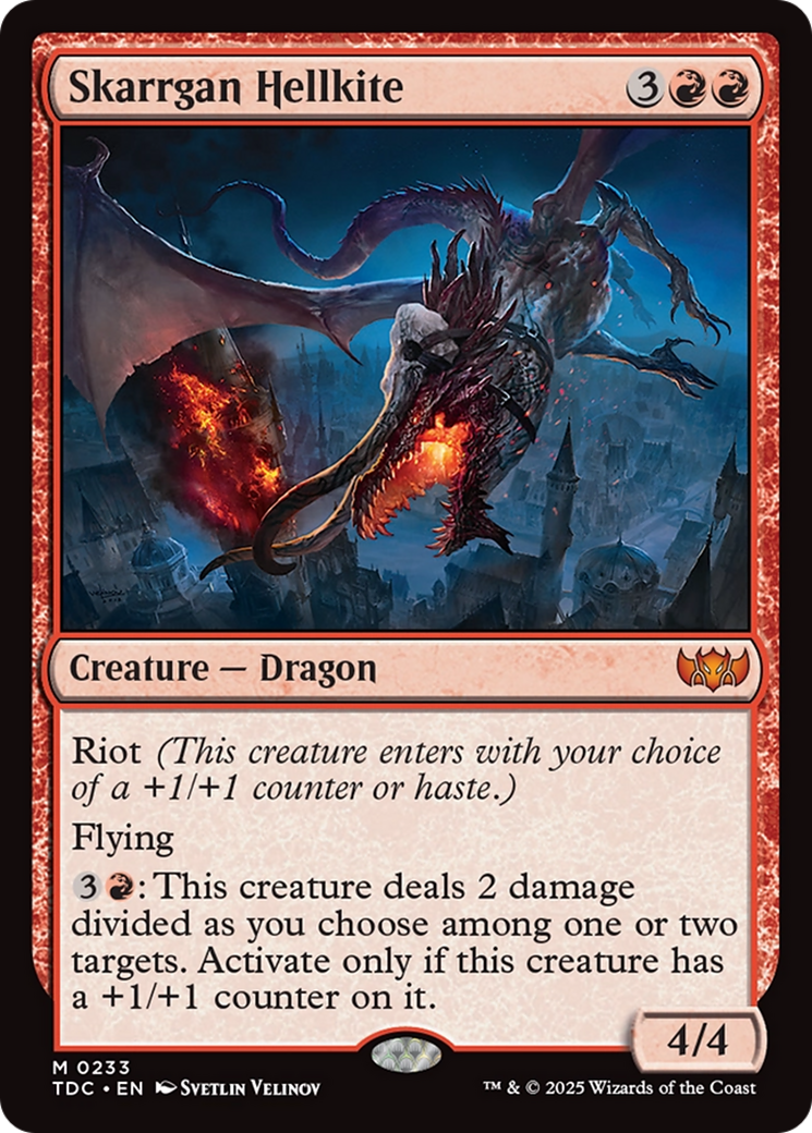 Skarrgan Hellkite [Tarkir: Dragonstorm Commander] | Good Games Adelaide SA