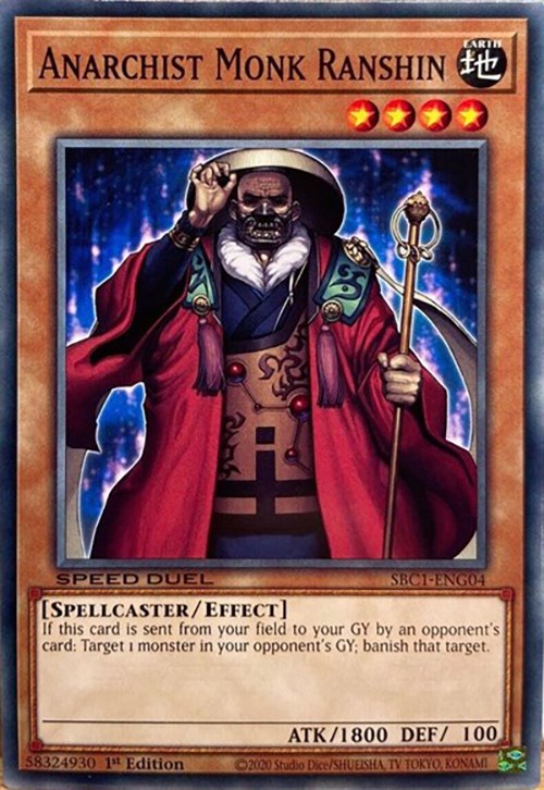 Anarchist Monk Ranshin [SBC1-ENG04] Common | Good Games Adelaide SA