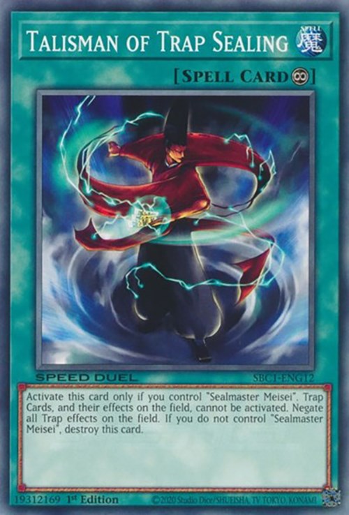 Talisman of Trap Sealing [SBC1-ENG12] Common | Good Games Adelaide SA
