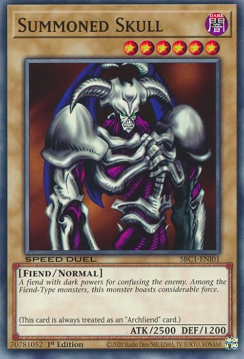 Summoned Skull [SBC1-ENI01] Common | Good Games Adelaide SA