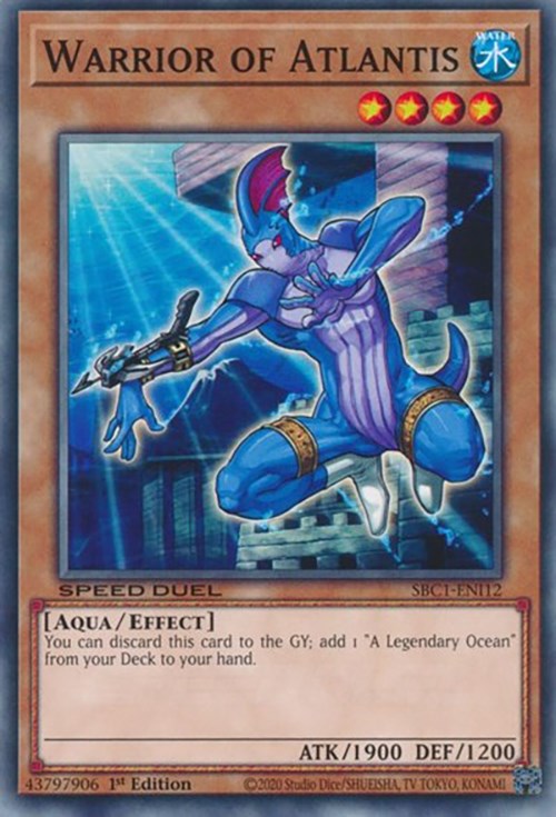 Warrior of Atlantis [SBC1-ENI12] Common | Good Games Adelaide SA