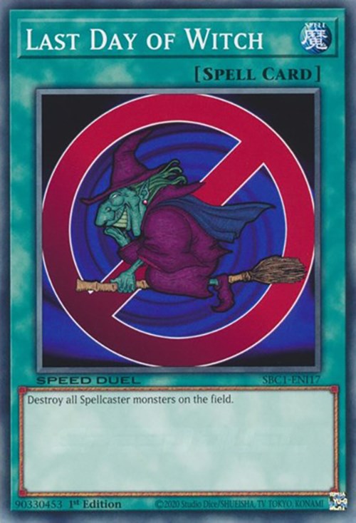 Last Day of Witch [SBC1-ENI17] Common | Good Games Adelaide SA