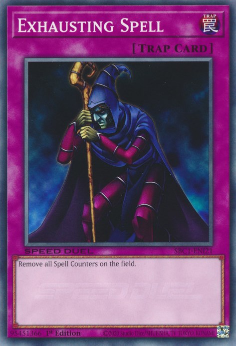 Exhausting Spell [SBC1-ENI21] Common | Good Games Adelaide SA
