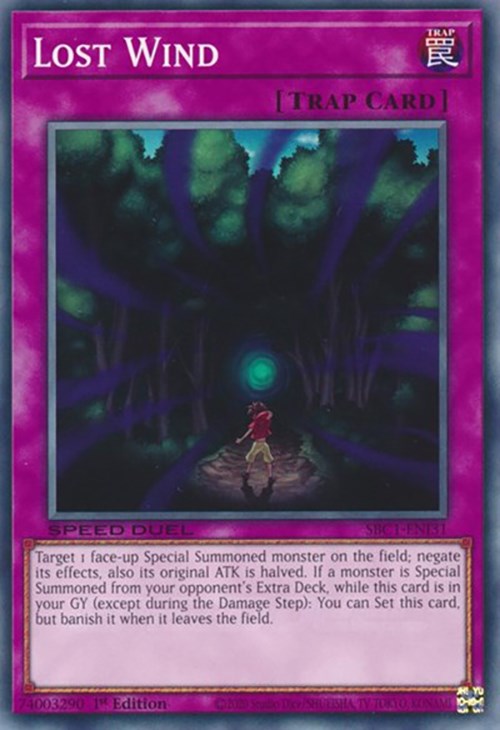 Lost Wind [SBC1-ENI31] Common | Good Games Adelaide SA