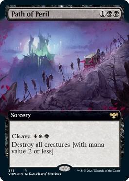 Path of Peril Extended Art 373 (Innistrad: Crimson Vow)  - Foil | Good Games Adelaide SA