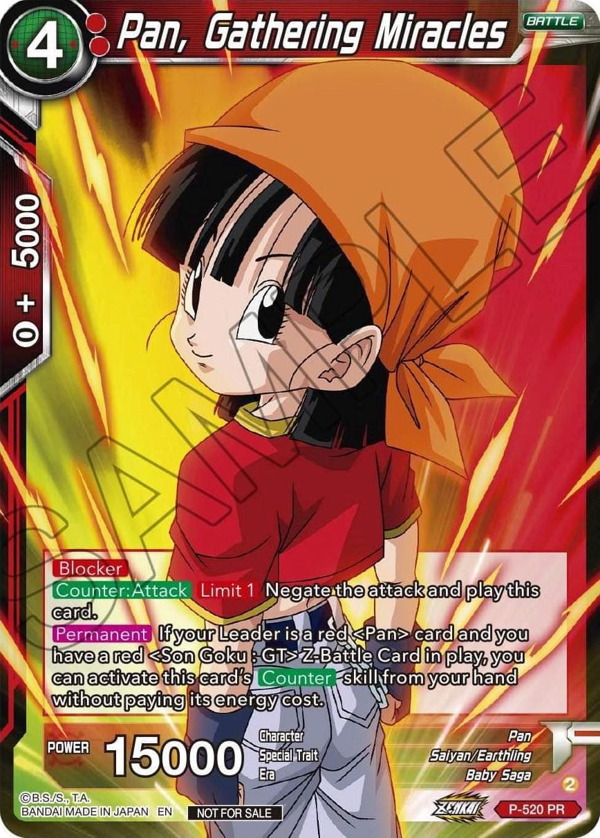 Pan, Gathering Miracles (Zenkai Series Tournament Pack Vol.5) (P-520) [Tournament Promotion Cards] | Good Games Adelaide SA