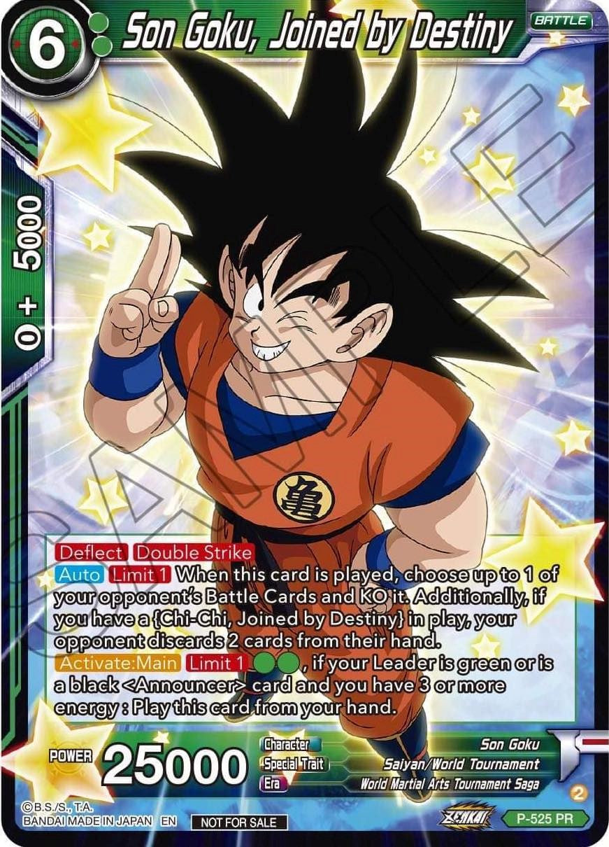 Son Goku, Joined by Destiny (Zenkai Series Tournament Pack Vol.5) (P-525) [Tournament Promotion Cards] | Good Games Adelaide SA