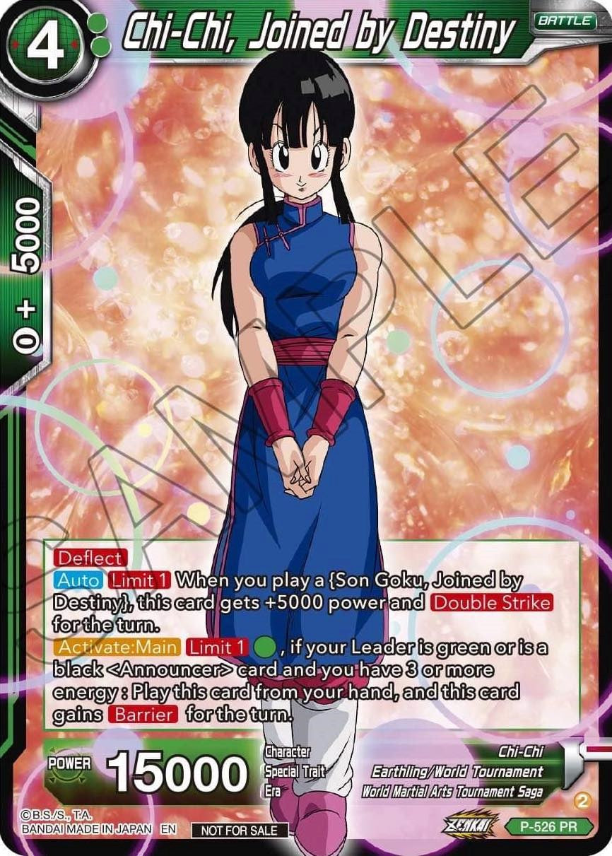 Chi-Chi, Joined by Destiny (Zenkai Series Tournament Pack Vol.5) (P-526) [Tournament Promotion Cards] | Good Games Adelaide SA