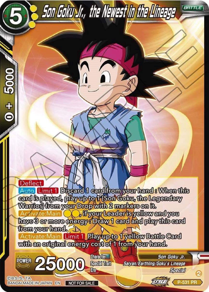 Son Goku Jr., the Newest in the Lineage (Zenkai Series Tournament Pack Vol.5) (P-531) [Tournament Promotion Cards] | Good Games Adelaide SA