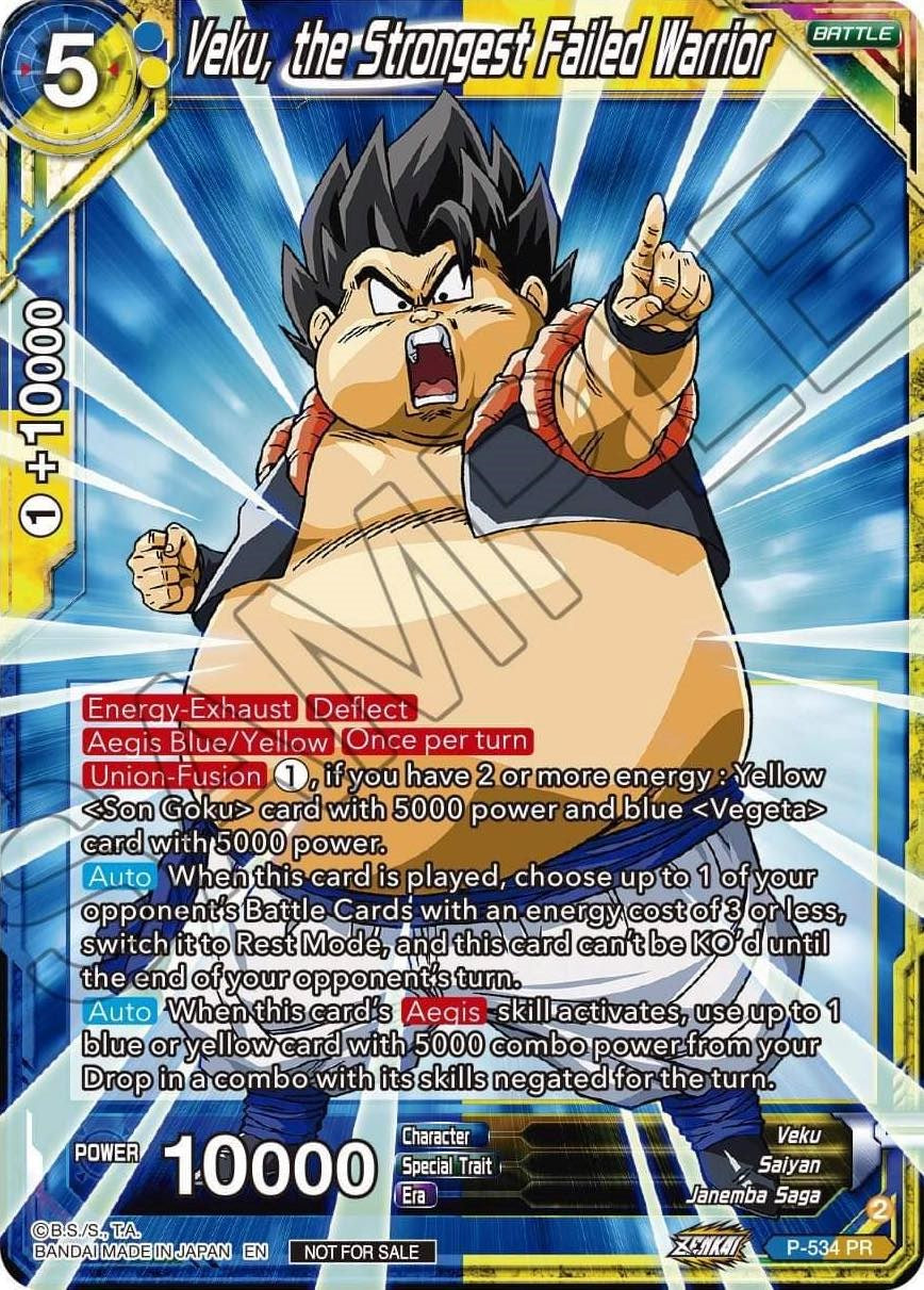 Veku, the Strongest Failed Warrior (Zenkai Series Tournament Pack Vol.5) (P-534) [Tournament Promotion Cards] | Good Games Adelaide SA