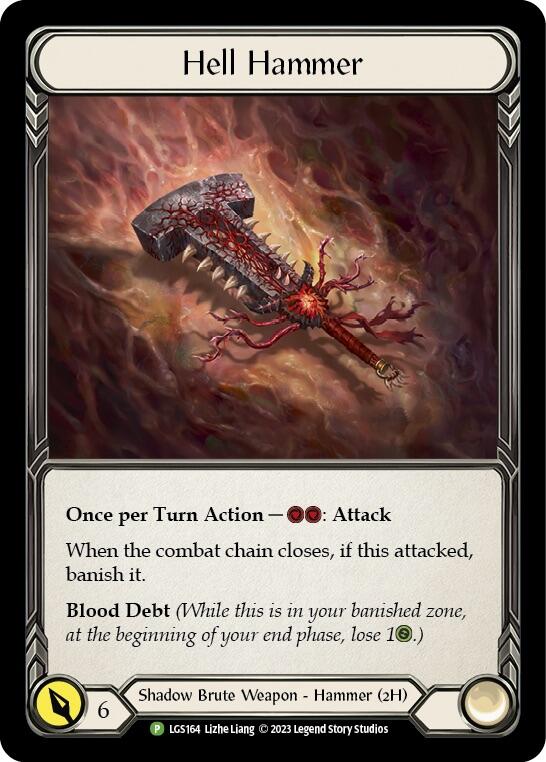 Hell Hammer [LGS164] (Promo)  Cold Foil | Good Games Adelaide SA