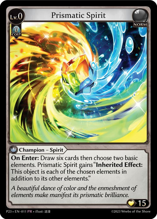 Prismatic Spirit (011) [Promotional Cards] | Good Games Adelaide SA