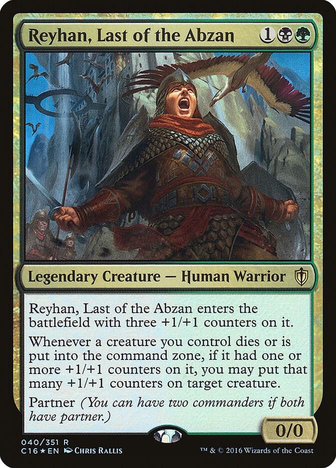 Reyhan, Last of the Abzan 40 (Commander 2016)  - Foil | Good Games Adelaide SA