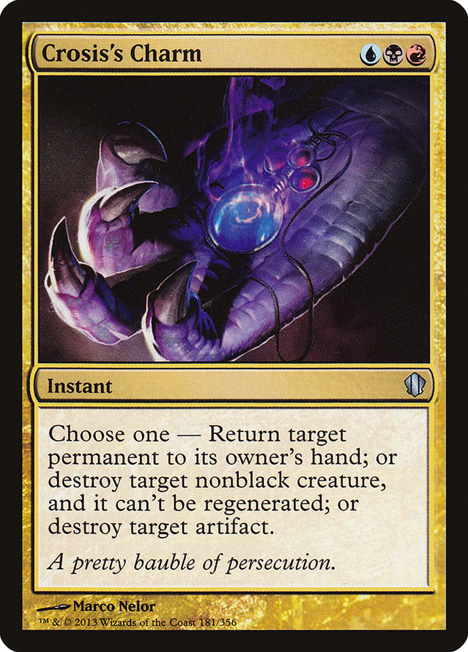 Crosis's Charm [Commander 2013] | Good Games Adelaide SA