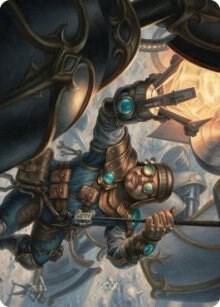 Powerstone Engineer Art Card 2 (Art Series: The Brothers' War)  | Good Games Adelaide SA