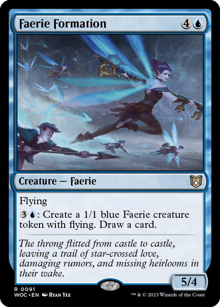 Faerie Formation [Wilds of Eldraine Commander] | Good Games Adelaide SA