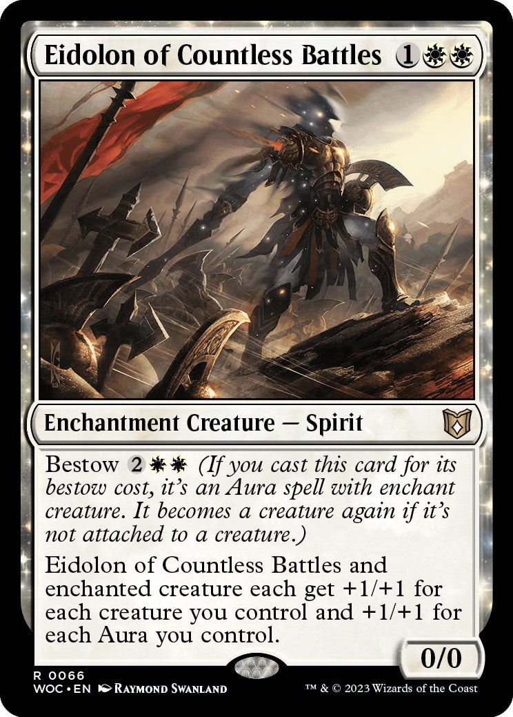 Eidolon of Countless Battles [Wilds of Eldraine Commander] | Good Games Adelaide SA