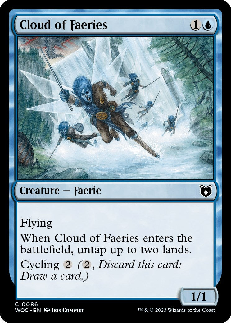 Cloud of Faeries [Wilds of Eldraine Commander] | Good Games Adelaide SA