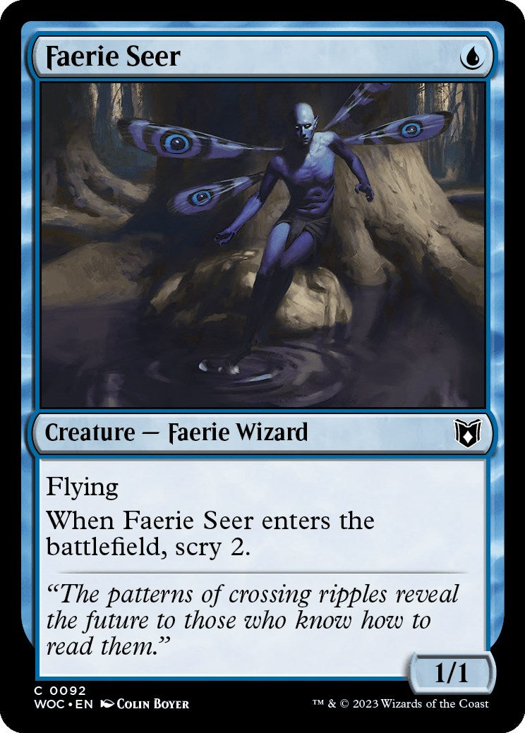 Faerie Seer [Wilds of Eldraine Commander] | Good Games Adelaide SA