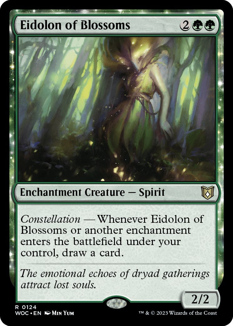Eidolon of Blossoms [Wilds of Eldraine Commander] | Good Games Adelaide SA