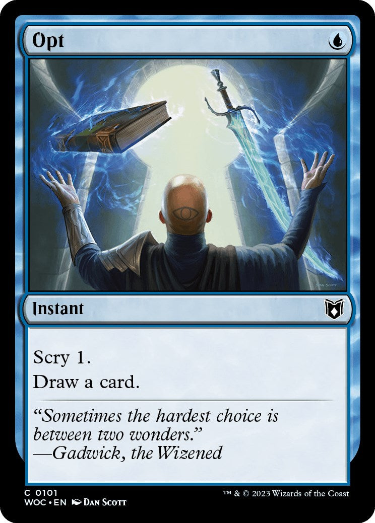 Opt [Wilds of Eldraine Commander] | Good Games Adelaide SA