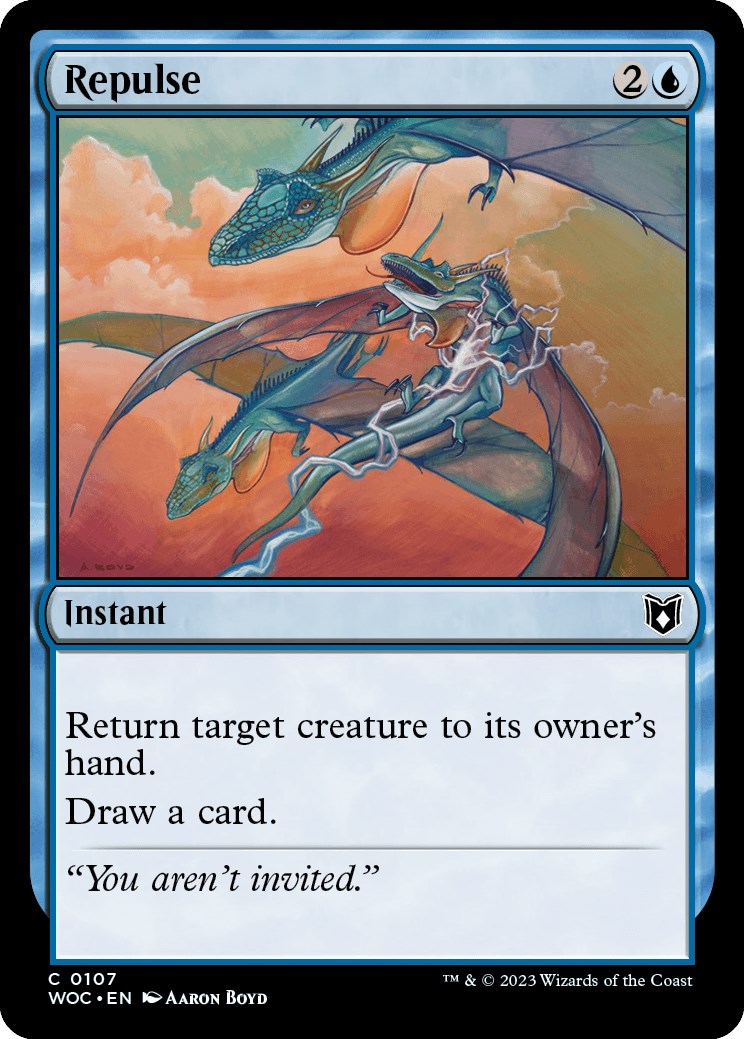 Repulse [Wilds of Eldraine Commander] | Good Games Adelaide SA