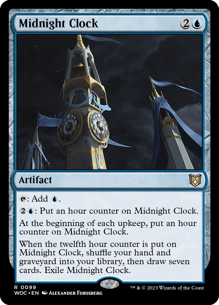 Midnight Clock [Wilds of Eldraine Commander] | Good Games Adelaide SA