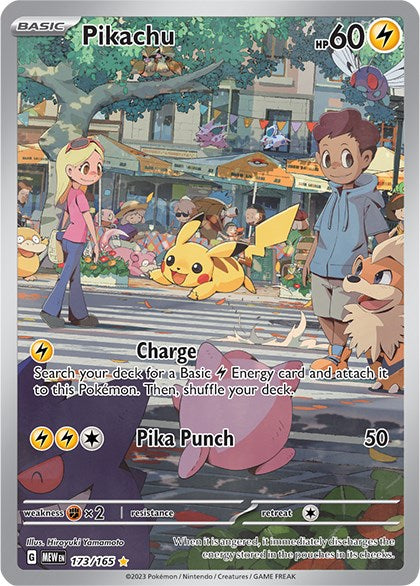 Pikachu (173/165) [Scarlet & Violet: 151] | Good Games Adelaide SA
