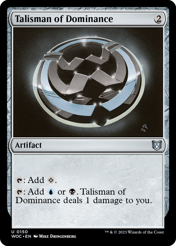 Talisman of Dominance [Wilds of Eldraine Commander] | Good Games Adelaide SA