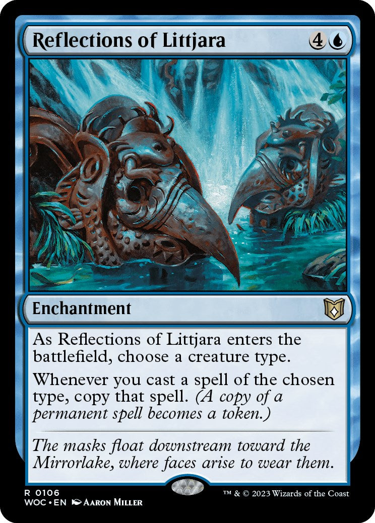 Reflections of Littjara [Wilds of Eldraine Commander] | Good Games Adelaide SA