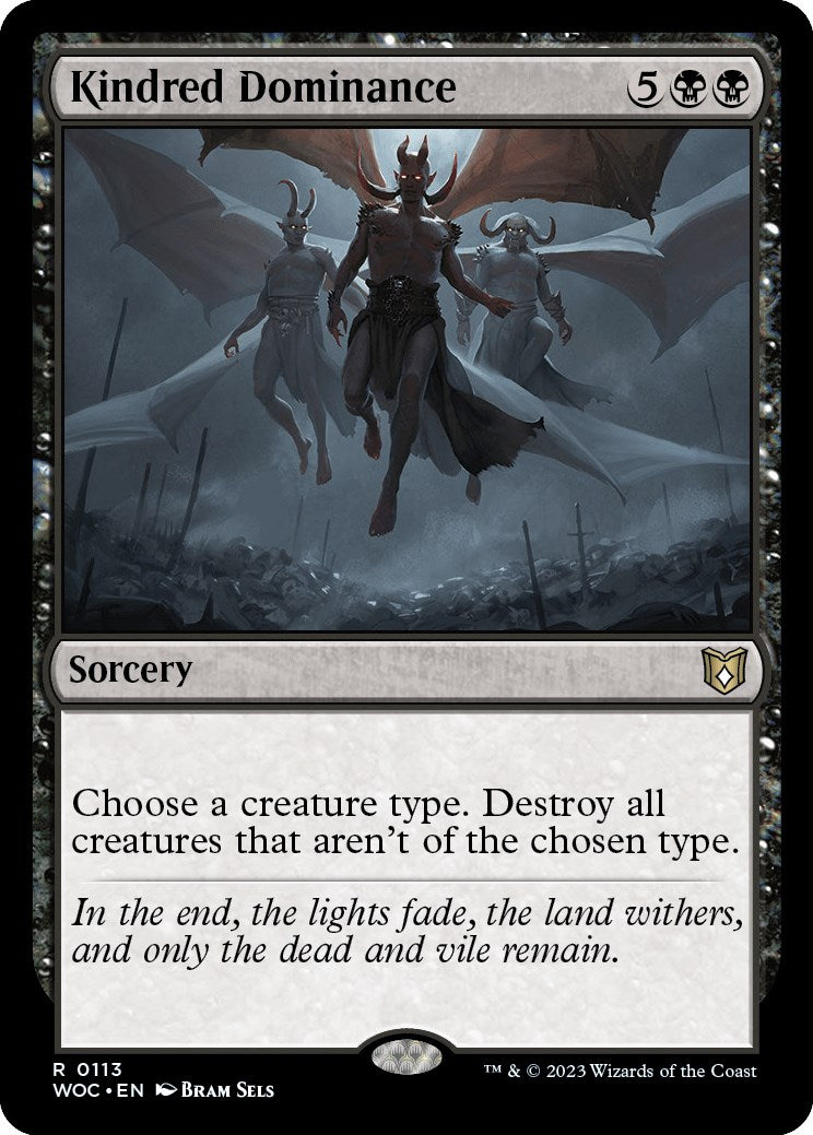 Kindred Dominance [Wilds of Eldraine Commander] | Good Games Adelaide SA