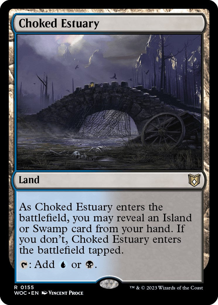 Choked Estuary [Wilds of Eldraine Commander] | Good Games Adelaide SA
